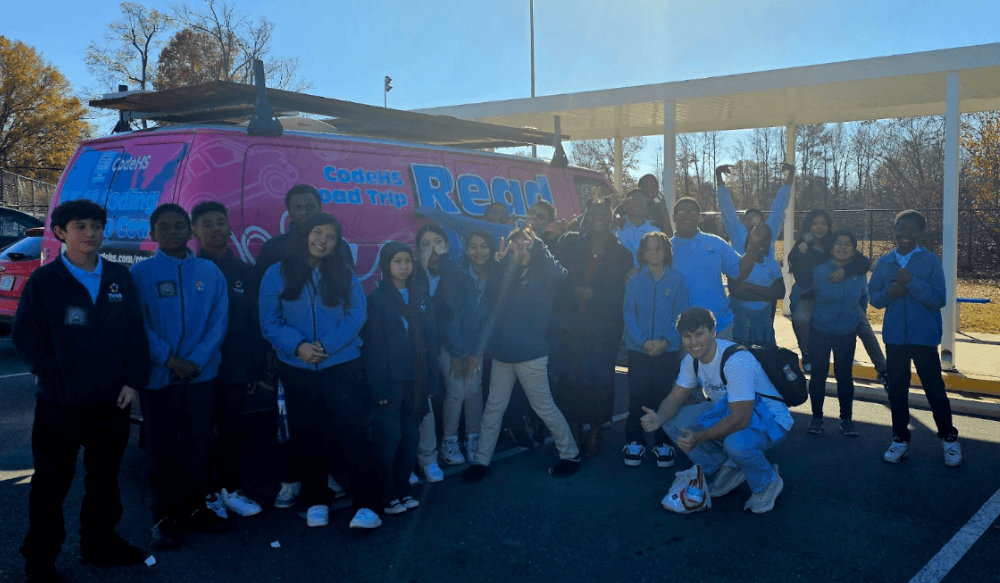 From Snowy Morning to Warm Classrooms: The Latest CodeHS Road Trip Stops